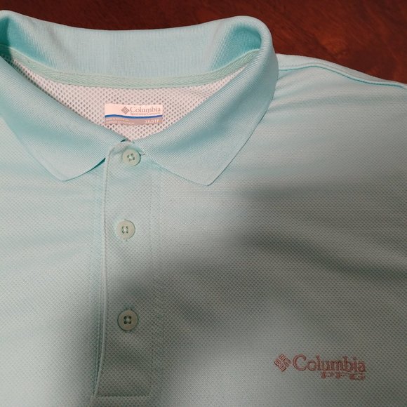 Columbia PFG Men’s Size 3X Vented Polo Shirt - Picture 4 of 12